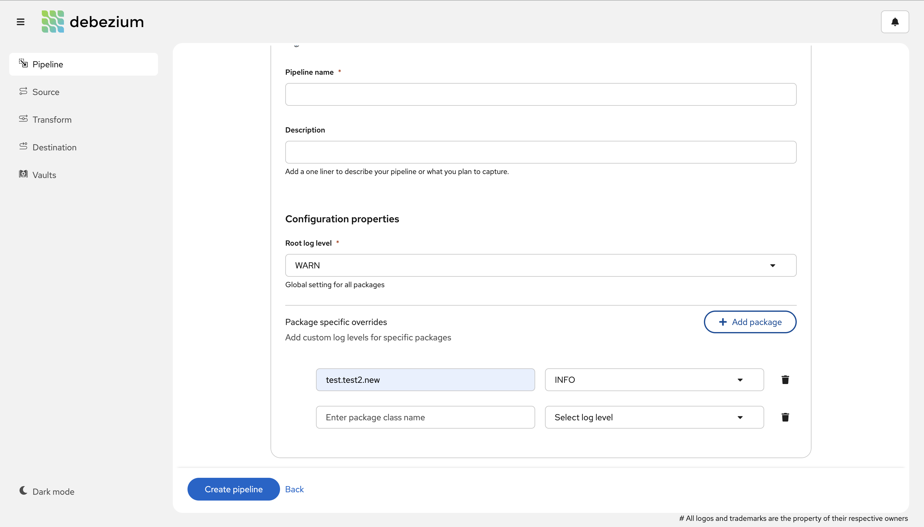 Platform Logging Improvements